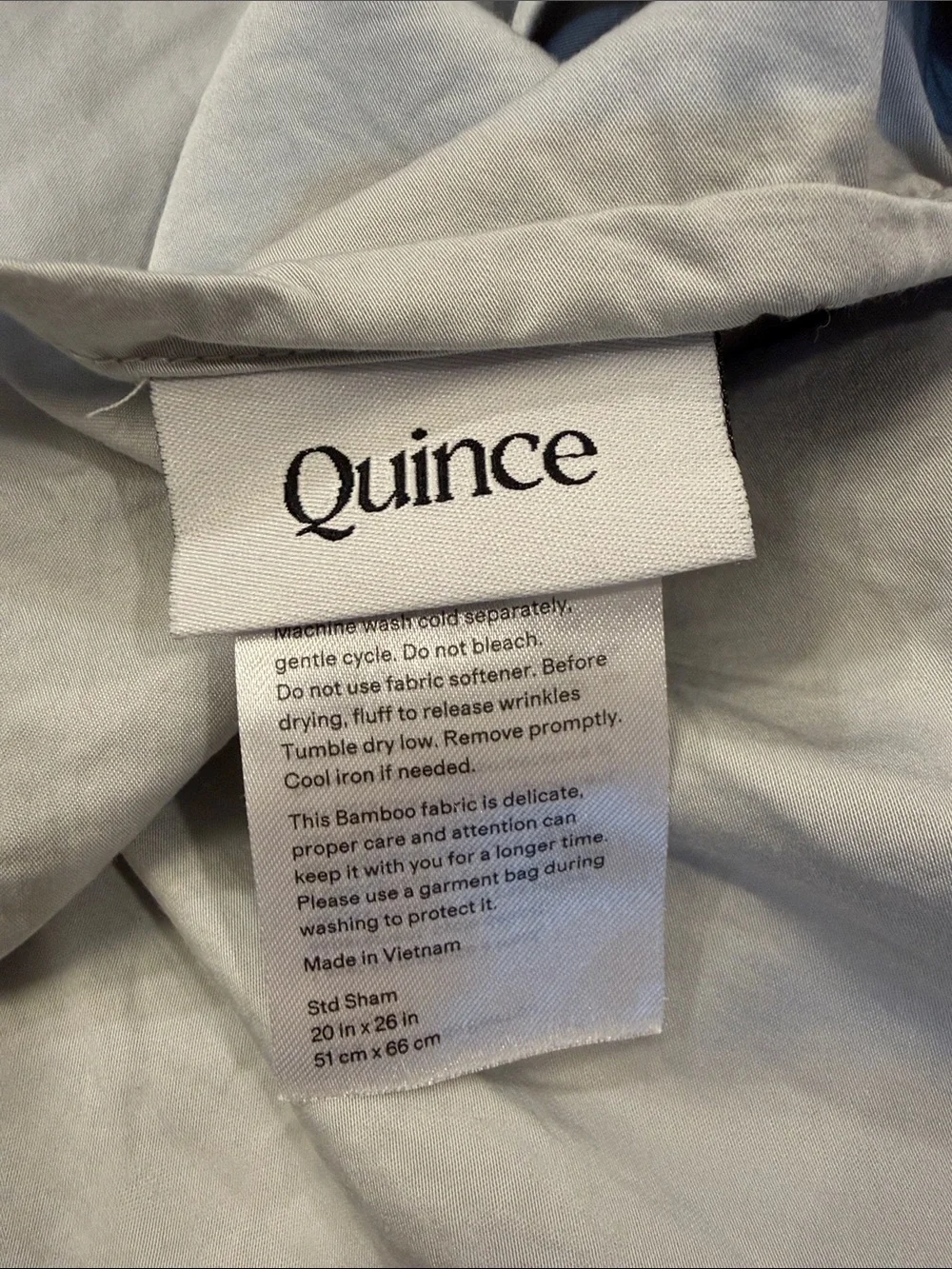 Quince Bamboo Sham Set